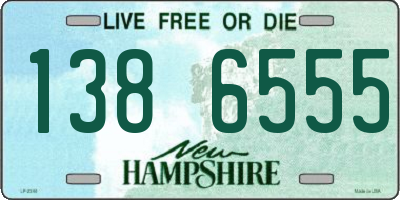 NH license plate 1386555