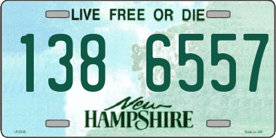 NH license plate 1386557
