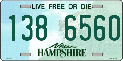 NH license plate 1386560