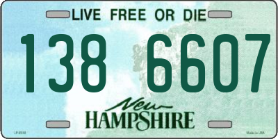 NH license plate 1386607