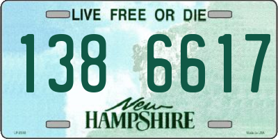 NH license plate 1386617