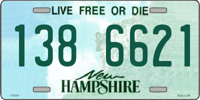 NH license plate 1386621