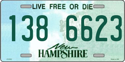 NH license plate 1386623