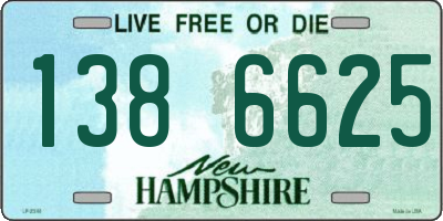 NH license plate 1386625