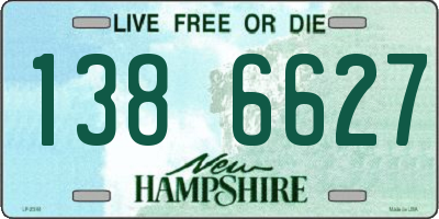 NH license plate 1386627