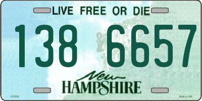NH license plate 1386657