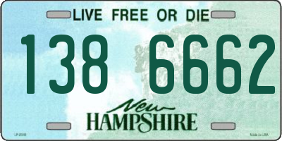 NH license plate 1386662