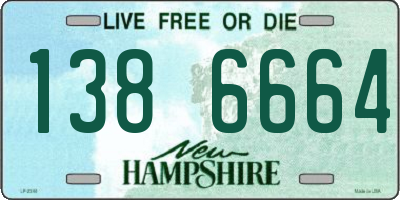 NH license plate 1386664