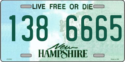 NH license plate 1386665