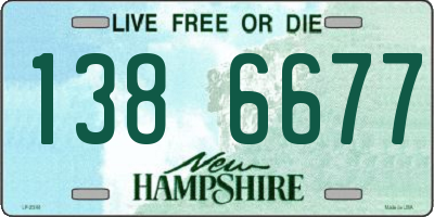 NH license plate 1386677