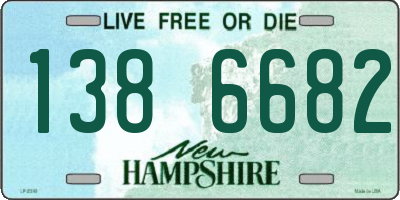 NH license plate 1386682
