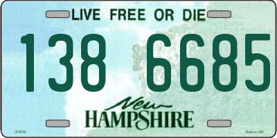 NH license plate 1386685