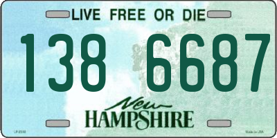 NH license plate 1386687