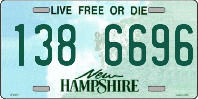 NH license plate 1386696