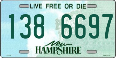 NH license plate 1386697