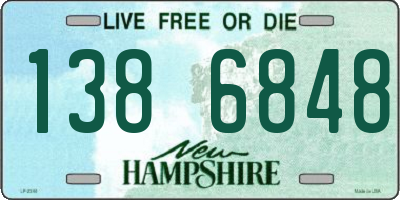 NH license plate 1386848