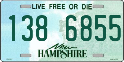 NH license plate 1386855