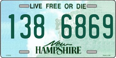 NH license plate 1386869