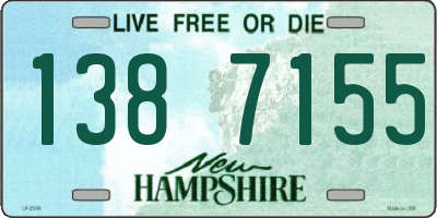 NH license plate 1387155