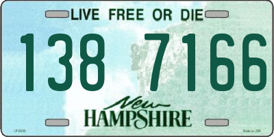 NH license plate 1387166