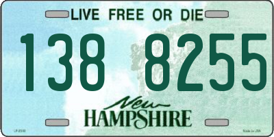 NH license plate 1388255