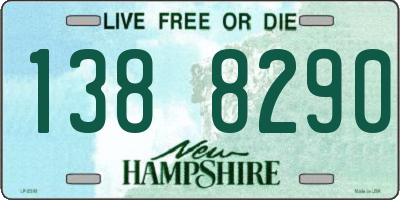 NH license plate 1388290