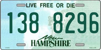 NH license plate 1388296