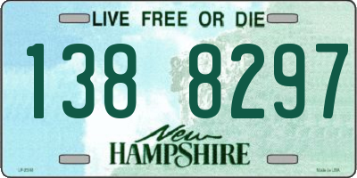 NH license plate 1388297
