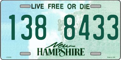NH license plate 1388433