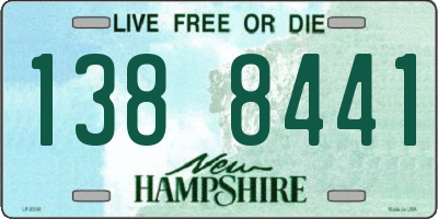NH license plate 1388441