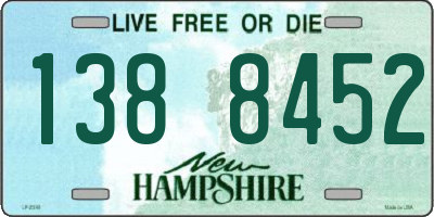 NH license plate 1388452