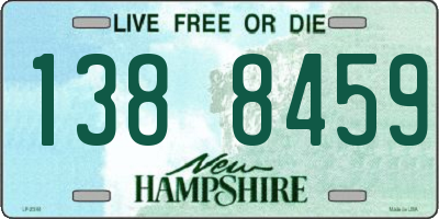 NH license plate 1388459