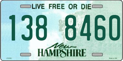 NH license plate 1388460