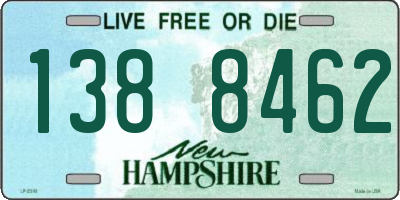NH license plate 1388462