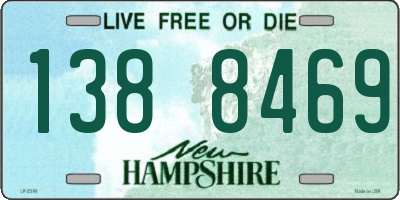 NH license plate 1388469