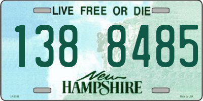 NH license plate 1388485