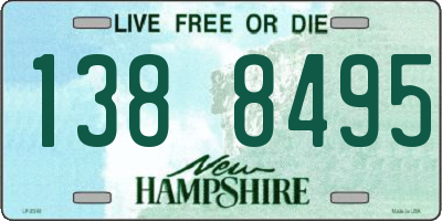 NH license plate 1388495