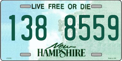 NH license plate 1388559