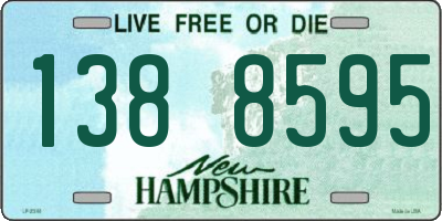 NH license plate 1388595