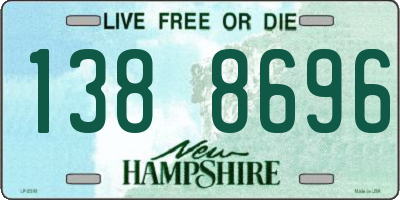 NH license plate 1388696