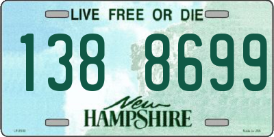 NH license plate 1388699