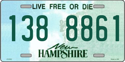 NH license plate 1388861