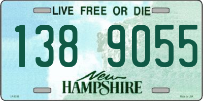 NH license plate 1389055
