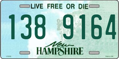 NH license plate 1389164