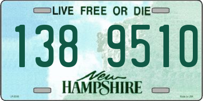 NH license plate 1389510
