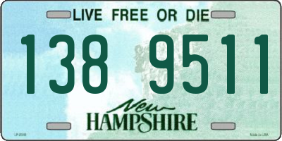 NH license plate 1389511