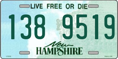 NH license plate 1389519