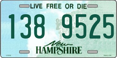 NH license plate 1389525
