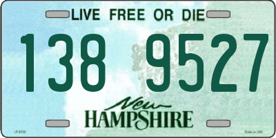 NH license plate 1389527