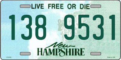 NH license plate 1389531